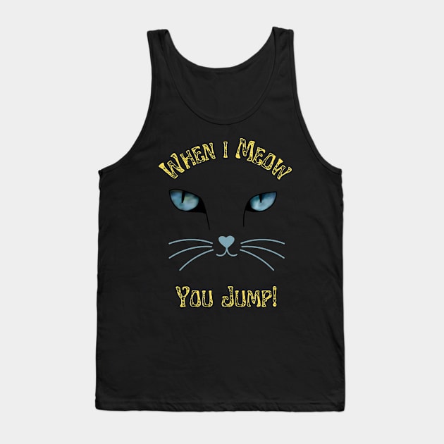 Cat Meow Tank Top by LetCStore